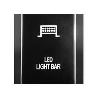 STEDI Short Type Push Switch To Suit Toyota / Mitsubishi | LED Light Bar SHORT-TOY-BAR