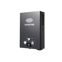 Smarttek Black Instant Portable Smart Hot Water System Camping Shower