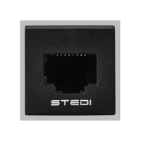 STEDI Square Type RJ45 UHF Switch Insert SQUARE-TOY-UHF
