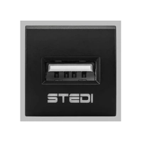 STEDI Square Type USB Charger Switch Insert SQUARE-TOY-USB