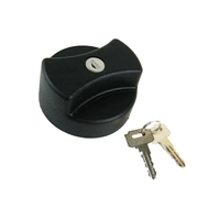 Fuel Cap Black 2 Lugs for Land Rover Defender to 1998 STC4072