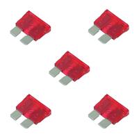 THUNDER 5x Standard Blade Fuse 10A Red TDR05003