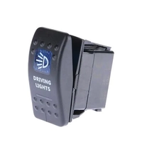 Thunder Rocker Switch Blue Driving Lights TDR11008