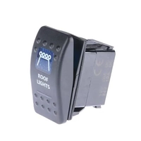 Thunder Rocker Switch Blue Roof Lights 12/24V TDR11010