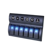 THUNDER 6 Way Rocker Switch Panel TDR11031