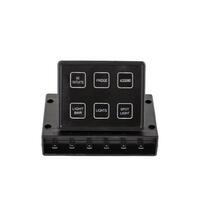 THUNDER 12V 6 Way Touch Switch Panel with Circuit Protection TDR11079