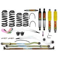 Superior Engineering Superflex 3 Inch 75mm Lift Kit  Nissan Patrol GU 2000 on Wagon with Tough Dog Shocks Kit TDSFKTGU23