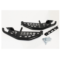 TF0018 Terrafirma SKELETON STYLE REAR BUMPERETTE STEPS FOR LAND ROVER DEFENDER 90 & 110 COMES AS A PAIR