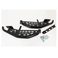 TF0018 Terrafirma PAIR Skeleton Style Rear Bumperette Steps Land Rover Defender 90 110