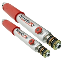 PAIR Terrafirma +3" Rear 4 Stage Shock Absorber for Land Rover Discovery 2 TF179 x2