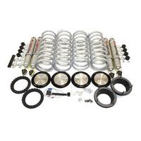 Air to Coil Suspension Conversion Kit Medium Load Springs & 1" Lift Shock Absorbers Range Rover P38 TF223HD