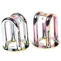 Terrafirma Tubular Front Shock Turrets Lowered -2" Defender Disco RRC TF503