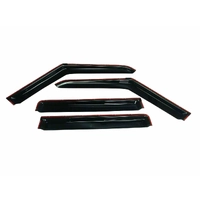 4x Terrafirma Tinted Wind Deflector SET for Land Rover Discovery 3 TF662