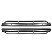 Rock Sliders with Tree Bars Ungalvanised for Land Rover Discovery 3 TF818 Terrafirma
