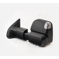 MSA 4X4 Towing Mirrors Black Electric Indicators Powerfold - Both Wires Mitsubishi Triton 2015-02/2024 TM1150