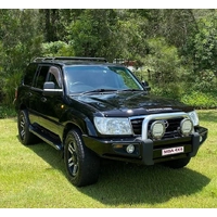 MSA 4X4 Towing Mirrors Black Electric Toyota Landcruiser 100 Series 1998-2007 TM1902