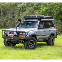 MSA 4X4 Towing Mirrors Black Manual Toyota Landcruiser 80 Series 10/1989-01/1998 TM2400