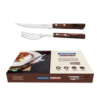 TR21199/911 - Tramontina 12pc Churrasco Steak set Polywood
