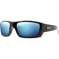 TONIC RISE MATT BLACK MIRROR BLUE - COPPER BASE Sunglasses TRISBLKBLMIRR