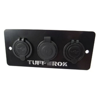 TUFF ROK Rear Ashtray Power Panel Upgrade for Land Rover Discovery 2 TRK2