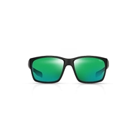 TONIC TITAN MATT BLACK MIRROR GREEN - COPPER BASE Sunglasses TTTNBLKGRNMIR