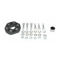 Land Rover Discovery 1/2 & RR P38 Rear Rubber Prop Shaft Coupling with Bolt S TVF100010KIT