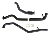 Carbon Offroad Fits Toyota Landcruiser 105 Series 4.2L 1Hz 3" *Dts* Turbo Back Exhaust Hotdog TY207-HO