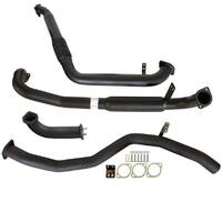 Carbon Offroad Fits Toyota Landcruiser 80 Series 4.2L 1Hz *Dts* 1990 -1998 3" Turbo Back Exhaust With Hotdog TY210-HO