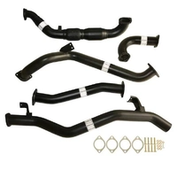 Carbon Offroad Fits Toyota Landcruiser 79 Series Vdj76 Single Cab Ute 4.5L V8 07 - 10/2016 3" Turbo Back Exhaust Cat & Pipe TY213-PC