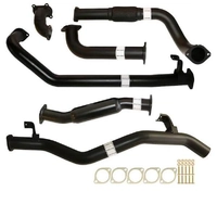 Carbon Offroad Fits Toyota Landcruiser 79 Series Hdj79R Single Cab Ute 4.2L 3" 2001 -2007 Turbo Back Exhaust Hotdog No Cat TY215-HO