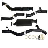 Carbon Offroad Fits Toyota Landcruiser 79 Series Vdj79 4.5L 1Vd-Ftv Single Cab, Double Cab # Dpf Replace# 3" Turbo Back Exhaust With Cat & Muffler TY2