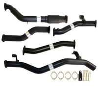 Carbon Offroad Fits Toyota Landcruiser 79 Series Vdj79 4.5L 1Vd-Ftv Single Cab, Double Cab # Dpf Replace# 3" Turbo Back Exhaust With Pipe Only TY227-P