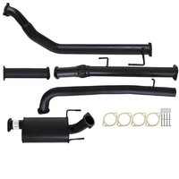 Carbon Offroad Fits Toyota Hilux Kun16/26 3L 1Kd-Ftv D4D 2005 - 9/2015 3" Turbo Back Exhaust Muffler No Cat TY233-MO