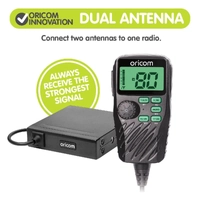 Oricom UHF CB Dual Antenna System with CSPKM UHF182X