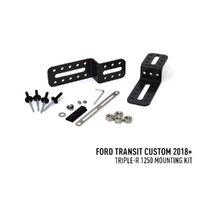 Lazer Lamps Ford Transit Custom (2018+) Bumper Beam Mounting Kit (For Triple-R 1250) Lights VIFK-FTC-01K