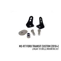 Lazer Lamps Ford Transit Custom MS-RT (2018+) Front Grille Fixing Kit (for Linear-18) Lights VIFK-FTC-MSRT-01K