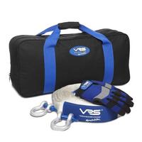 VRS 4WD 4X4 Snatch Recovery Kit Snatch Strap Shackles Bag Gloves VRSSKIT