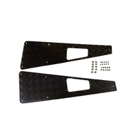 Wing Top Chequer Plate Black Fixing Kit for Land Rover Defender  WTKIT03B