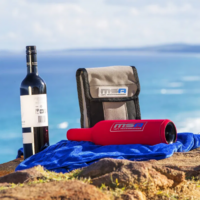 MSA 4X4 Wine Bottle Tubes with Canvas Bag WTS