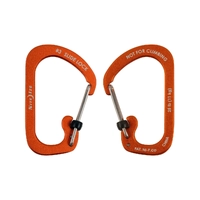 Nite Ize SlideLock Carabiner Aluminum #3 Orange
