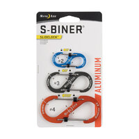 Nite Ize S-Biner SlideLock Aluminium 3 Pack
