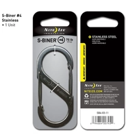Nite Ize S-Biner Steel # 4 Stainless
