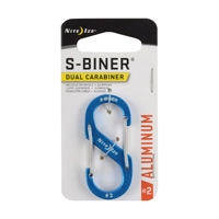 Nite Ize S-Biner Dual Carabiner Aluminium #2 Blue